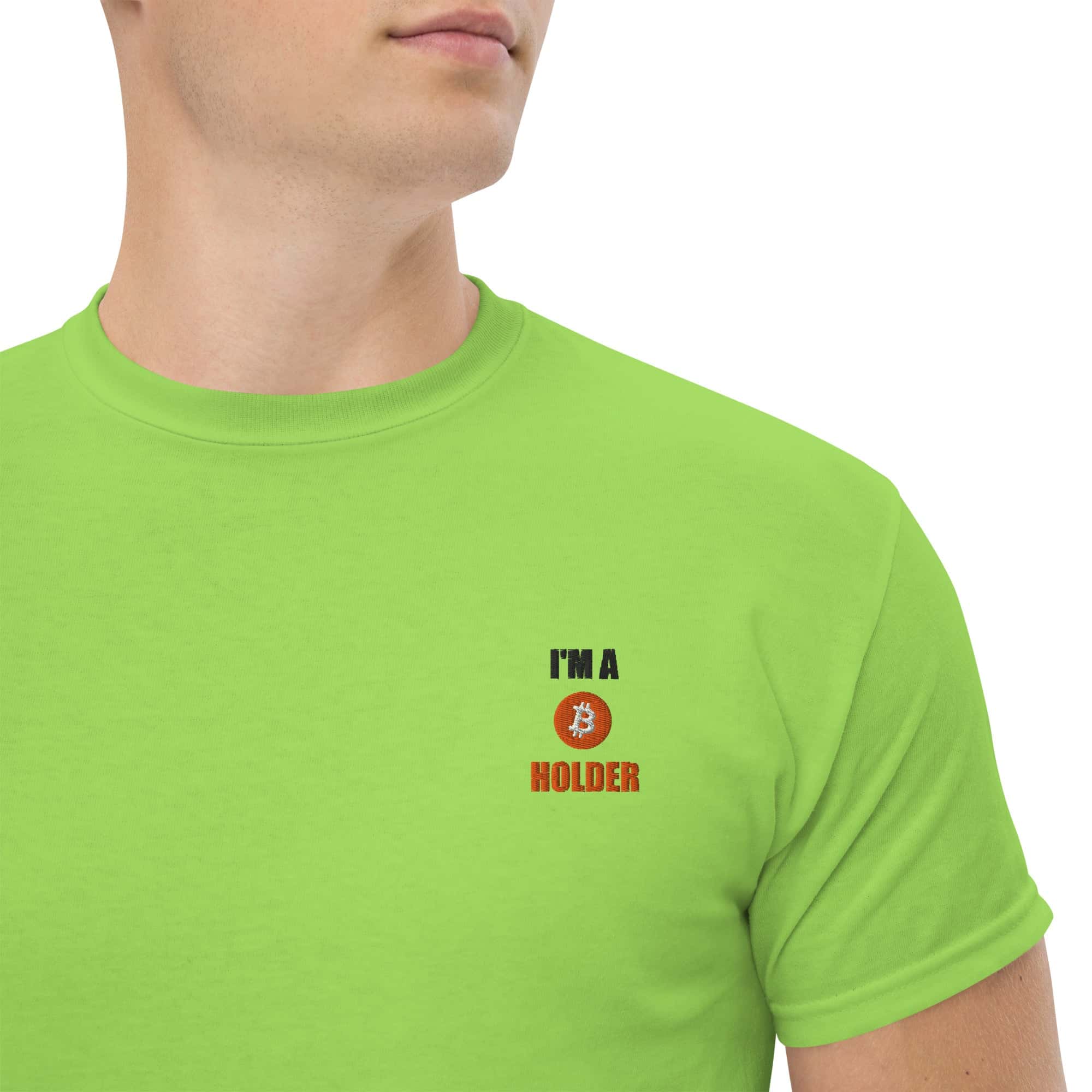 T-shirt Ricamata Unisex – 100% Cotone – Stile Streetwear e Confortevole – Im BTC Holder