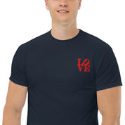 T-shirt Ricamata Unisex – 100% Cotone – Stile Streetwear e Confortevole – Love