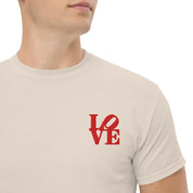 T-shirt Ricamata Unisex – 100% Cotone – Stile Streetwear e Confortevole – Love