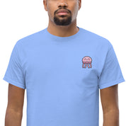 T-shirt Ricamata Unisex – 100% Cotone – Stile Streetwear e Confortevole – Medusa Felice