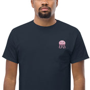 T-shirt Ricamata Unisex – 100% Cotone – Stile Streetwear e Confortevole – Medusa Felice