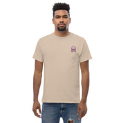T-shirt Ricamata Unisex – 100% Cotone – Stile Streetwear e Confortevole – Medusa Felice