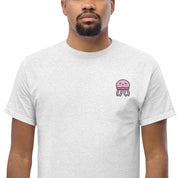 T-shirt Ricamata Unisex – 100% Cotone – Stile Streetwear e Confortevole – Medusa Felice