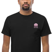 T-shirt Ricamata Unisex – 100% Cotone – Stile Streetwear e Confortevole – Medusa Felice