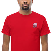 T-shirt Ricamata Unisex – 100% Cotone – Stile Streetwear e Confortevole – Medusa Felice