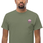T-shirt Ricamata Unisex – 100% Cotone – Stile Streetwear e Confortevole – Medusa Felice