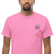 T-shirt Ricamata Unisex – 100% Cotone – Stile Streetwear e Confortevole – Medusa Felice