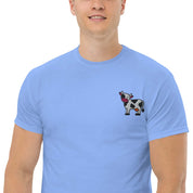 T-shirt Ricamata Unisex Mucca