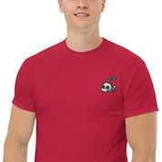 T-shirt Ricamata Unisex – 100% Cotone – Stile Streetwear e Confortevole – Panda Dormiglione