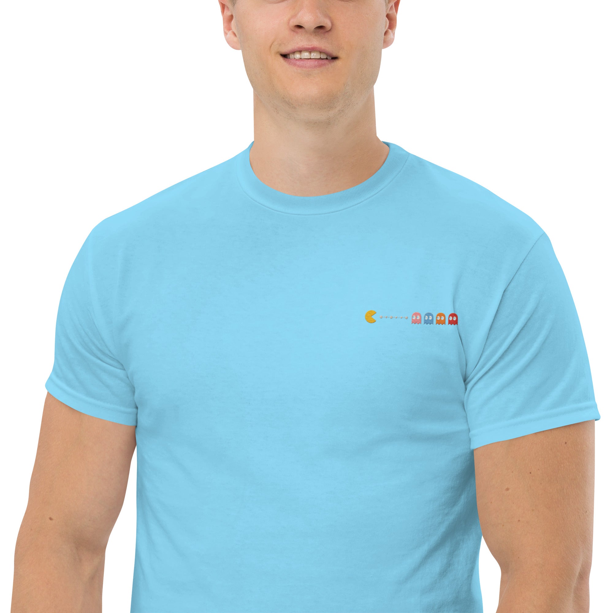 T-shirt Ricamata Unisex – 100% Cotone – Stile Streetwear e Confortevole – Pcman