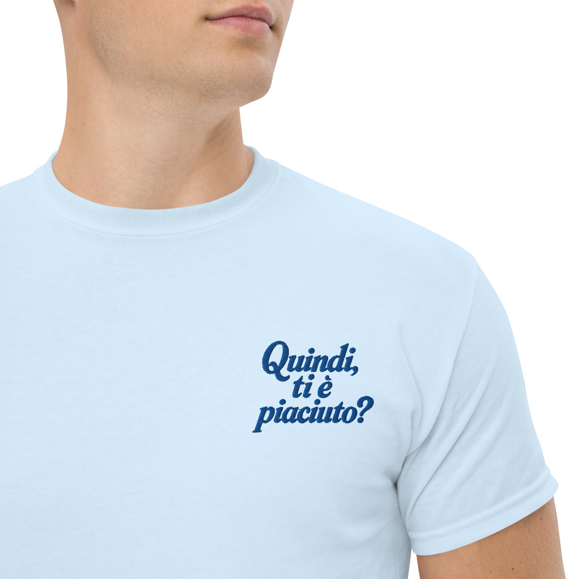 T-shirt Ricamata Unisex – 100% Cotone – Stile Streetwear e Confortevole – Quindi ti è piaciuto?