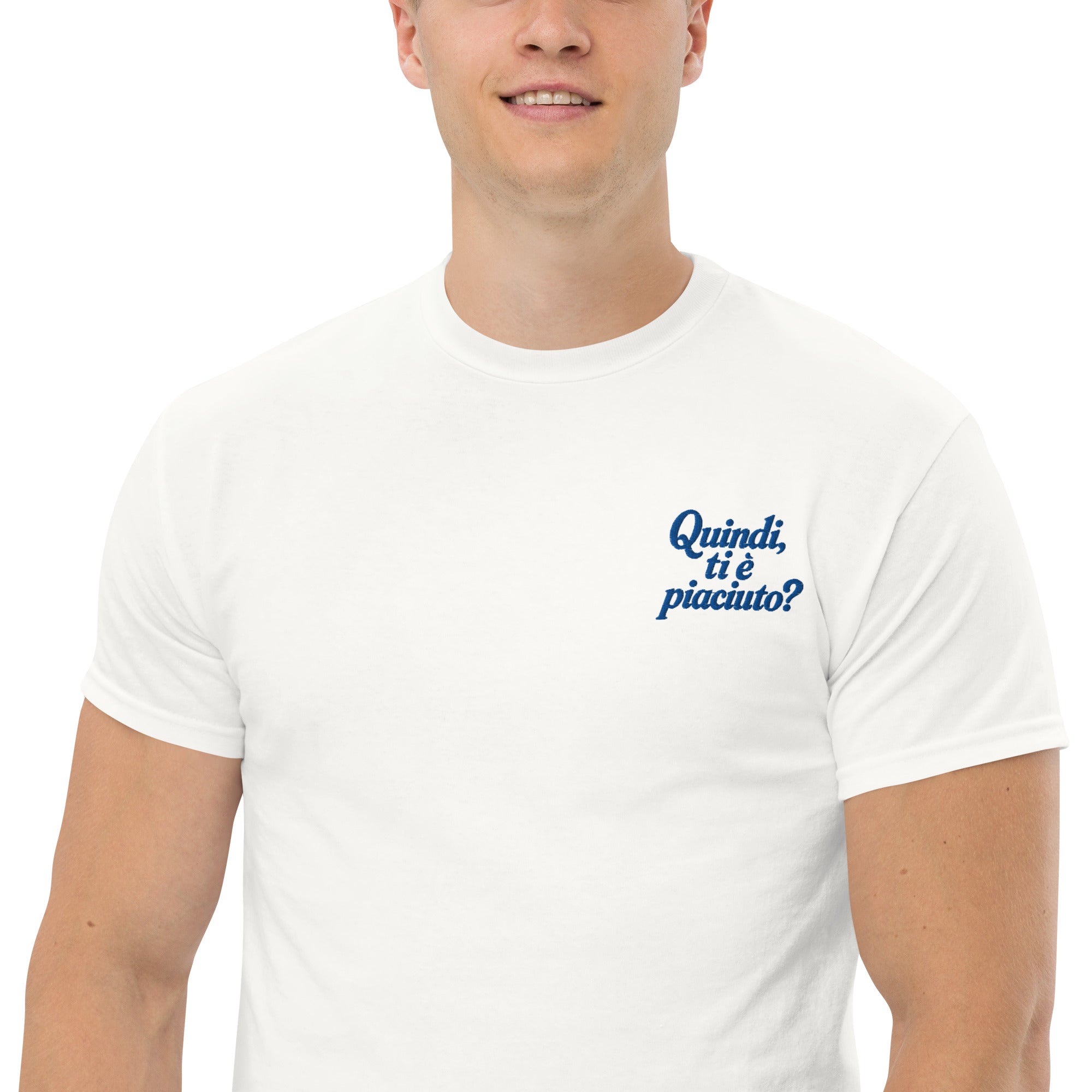 T-shirt Ricamata Unisex – 100% Cotone – Stile Streetwear e Confortevole – Quindi ti è piaciuto?
