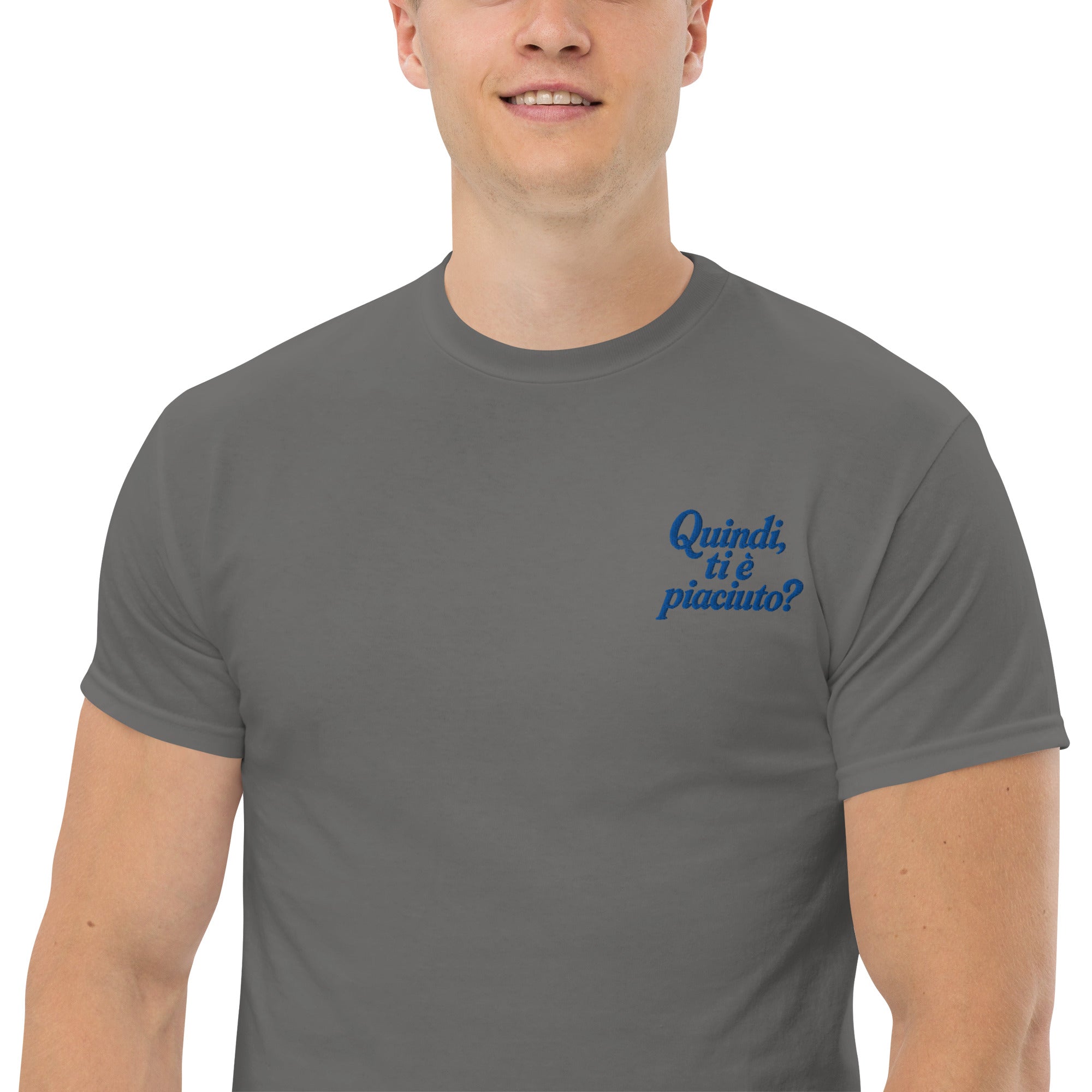 T-shirt Ricamata Unisex – 100% Cotone – Stile Streetwear e Confortevole – Quindi ti è piaciuto?