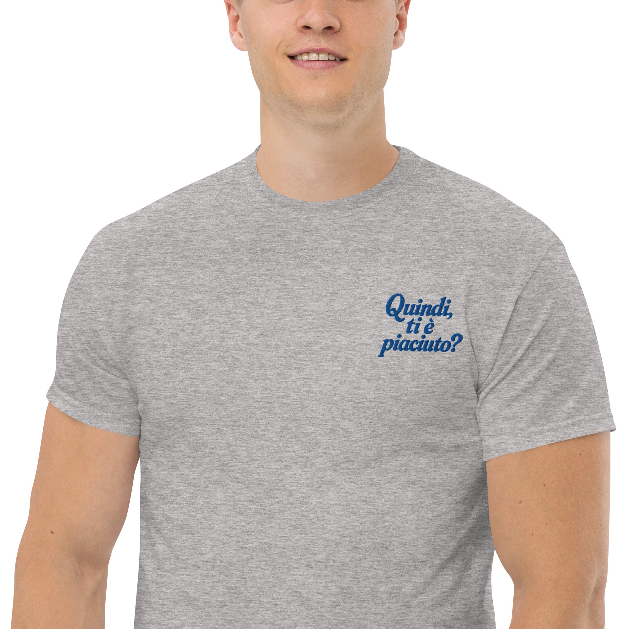 T-shirt Ricamata Unisex – 100% Cotone – Stile Streetwear e Confortevole – Quindi ti è piaciuto?