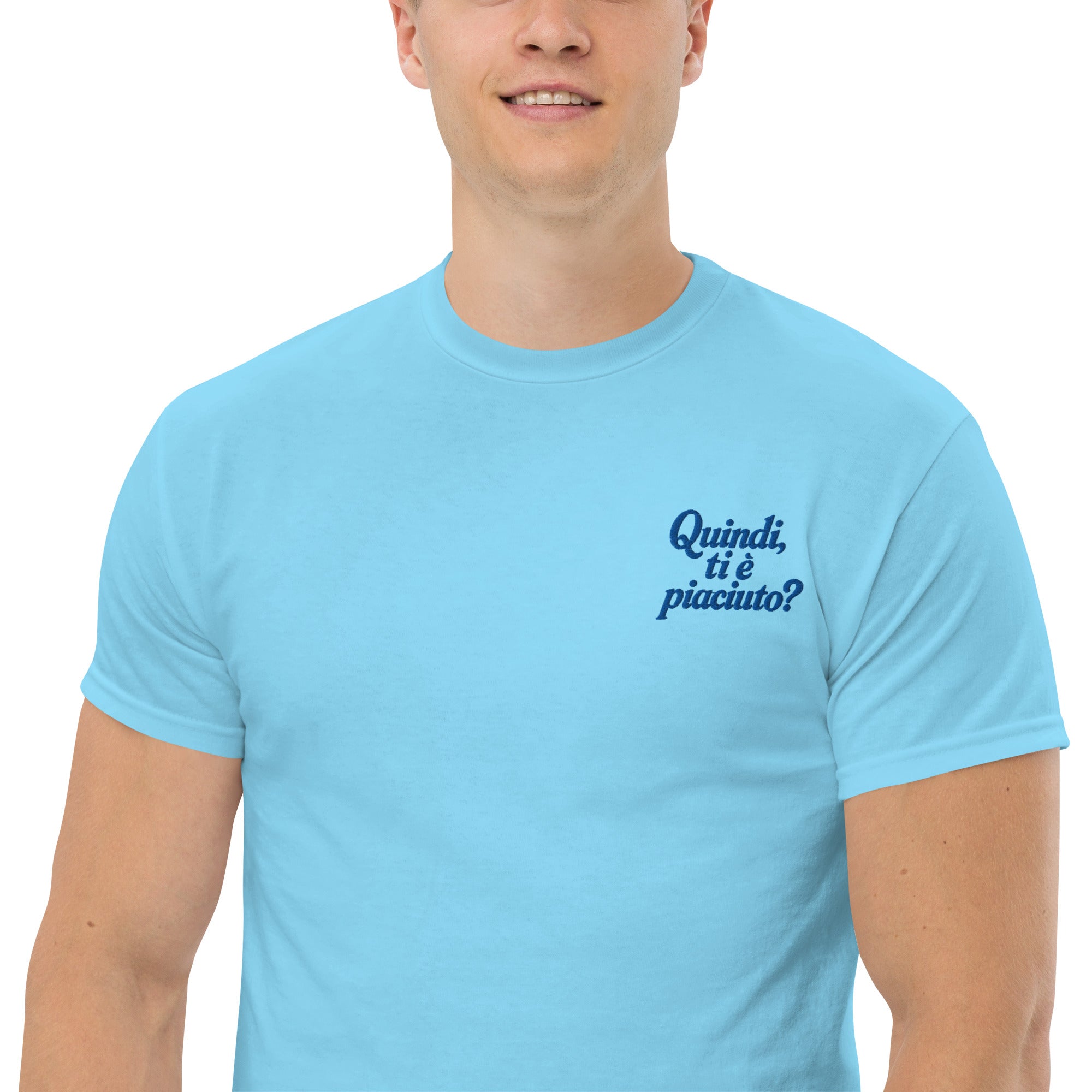 T-shirt Ricamata Unisex – 100% Cotone – Stile Streetwear e Confortevole – Quindi ti è piaciuto?