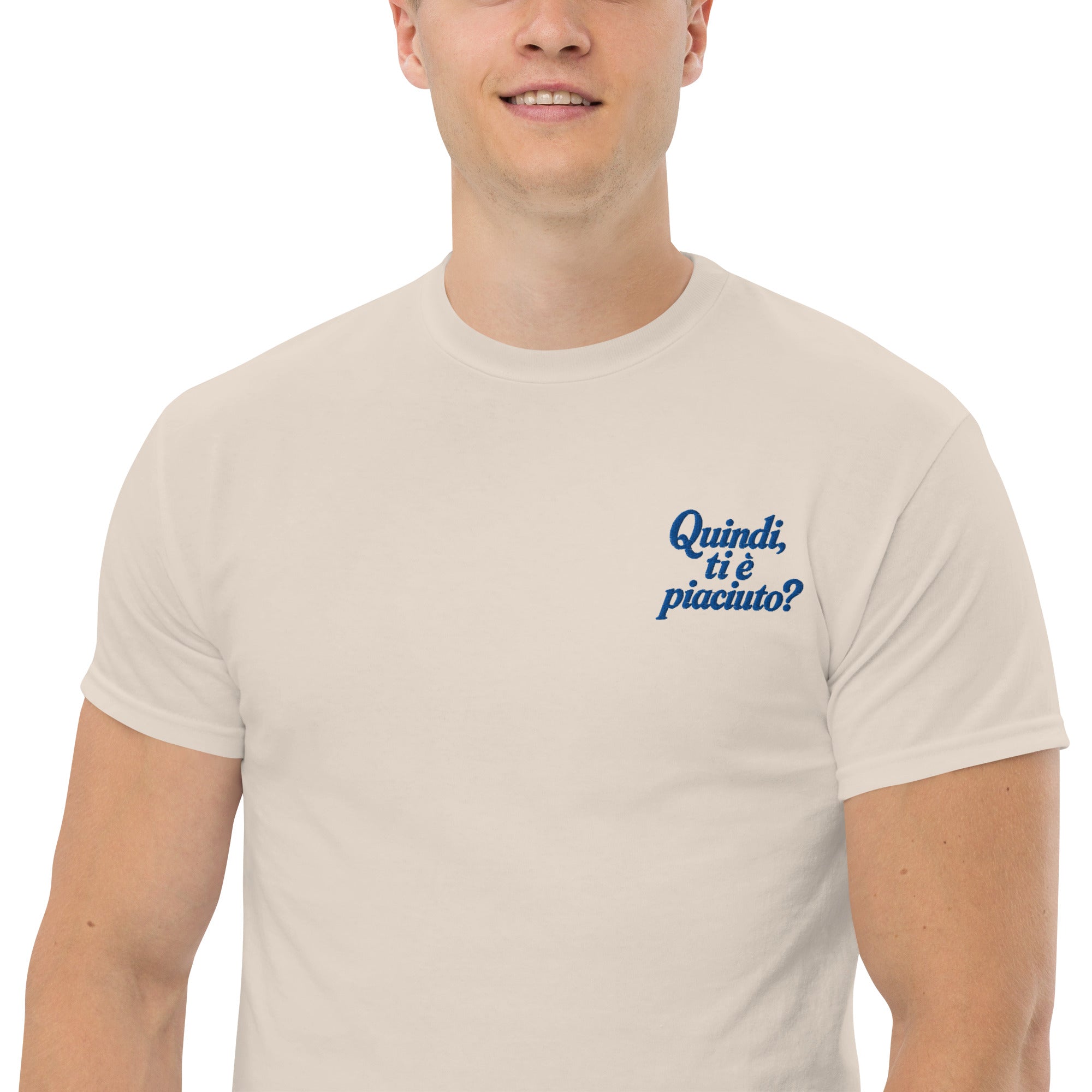 T-shirt Ricamata Unisex – 100% Cotone – Stile Streetwear e Confortevole – Quindi ti è piaciuto?