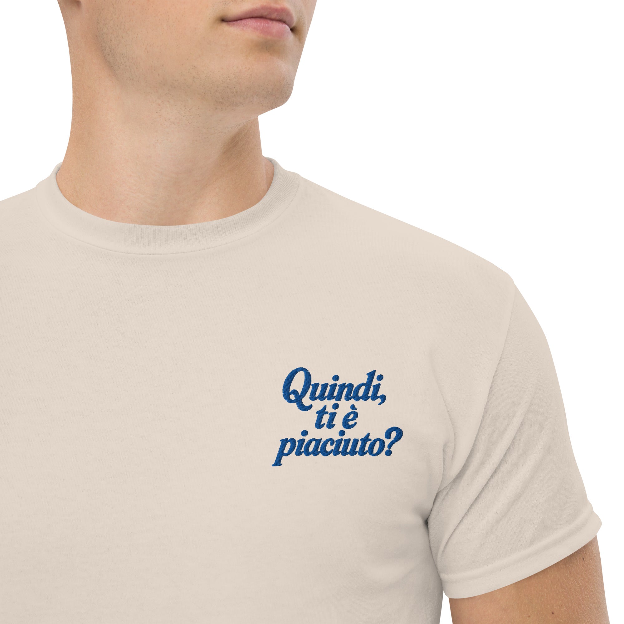 T-shirt Ricamata Unisex – 100% Cotone – Stile Streetwear e Confortevole – Quindi ti è piaciuto?