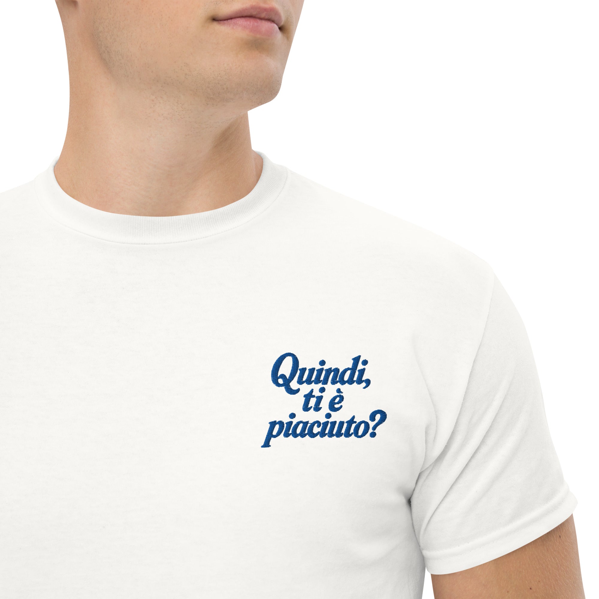 T-shirt Ricamata Unisex – 100% Cotone – Stile Streetwear e Confortevole – Quindi ti è piaciuto?