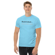 T-shirt Ricamata Unisex – 100% Cotone – Stile Streetwear e Confortevole – Scusate il ritardo ma non volevo venire-Biiply