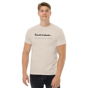 T-shirt Ricamata Unisex – 100% Cotone – Stile Streetwear e Confortevole – Scusate il ritardo ma non volevo venire-Biiply