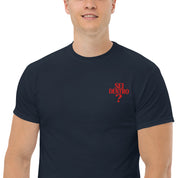 T-shirt Ricamata Unisex – 100% Cotone – Stile Streetwear e Confortevole – Sei dentro?