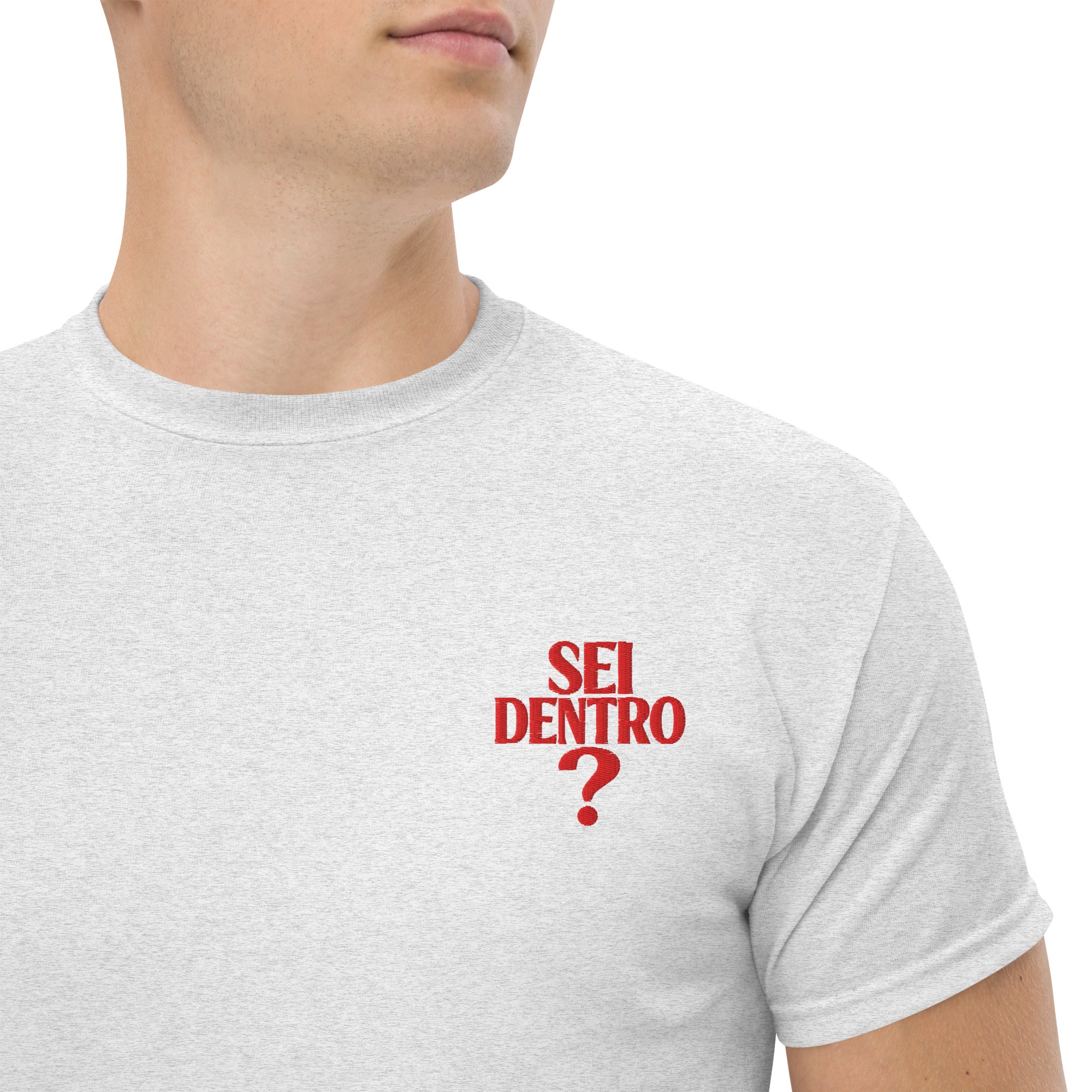T-shirt Ricamata Unisex – 100% Cotone – Stile Streetwear e Confortevole – Sei dentro?