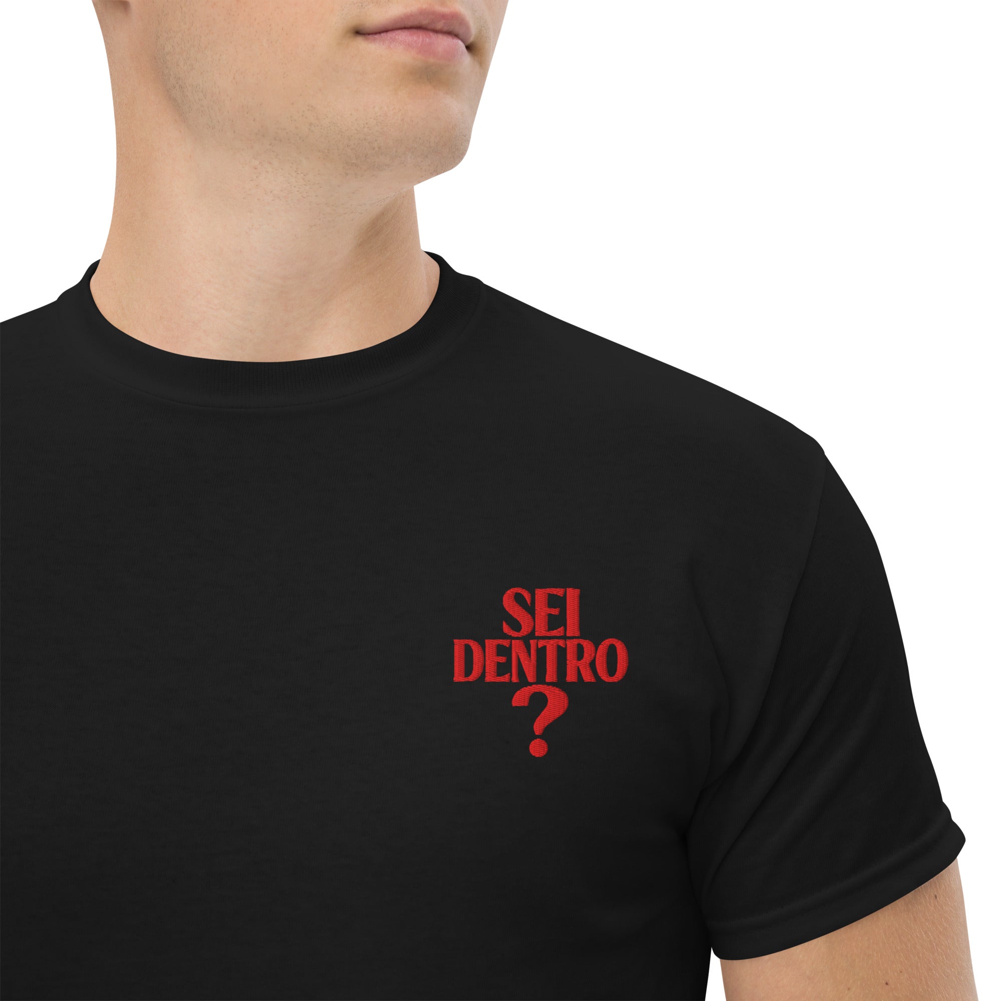 T-shirt Ricamata Unisex – 100% Cotone – Stile Streetwear e Confortevole – Sei dentro?