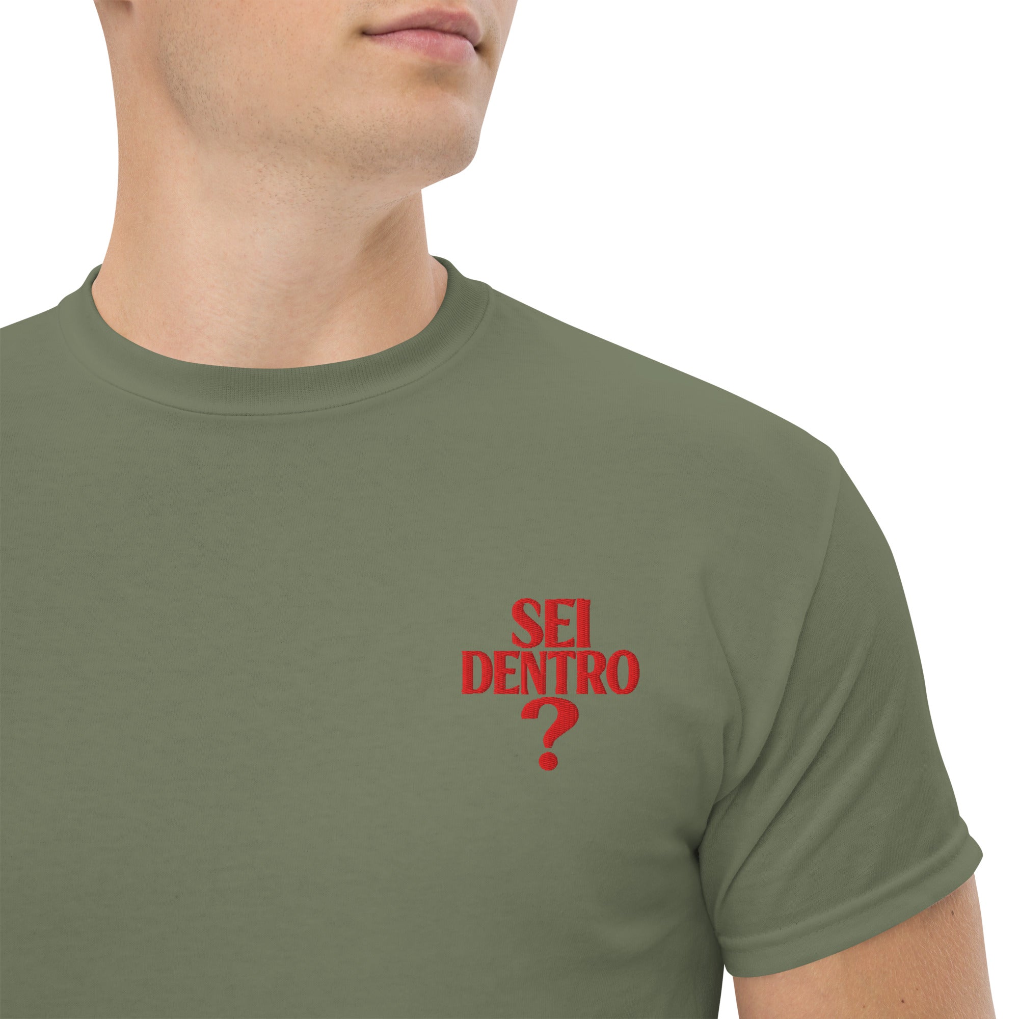 T-shirt Ricamata Unisex – 100% Cotone – Stile Streetwear e Confortevole – Sei dentro?