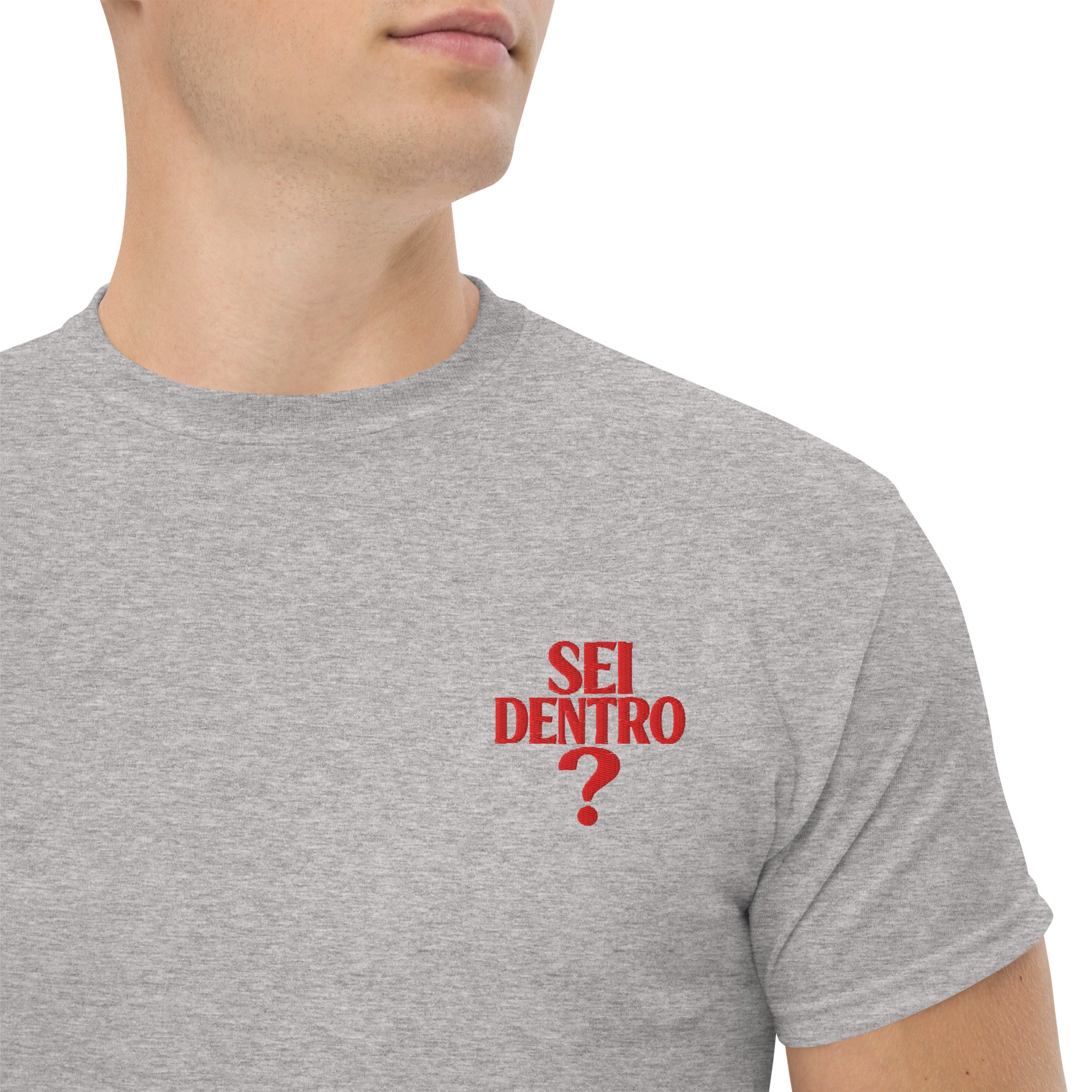 T-shirt Ricamata Unisex – 100% Cotone – Stile Streetwear e Confortevole – Sei dentro?
