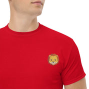 Ricamo Personalizzato - T-shirt Ricamata Unisex Leone-Biiply
