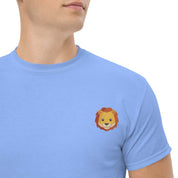 Ricamo Personalizzato - T-shirt Ricamata Unisex Leone-Biiply