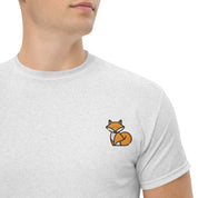 Ricamo Personalizzato - T-shirt Ricamata Unisex Volpe-Biiply