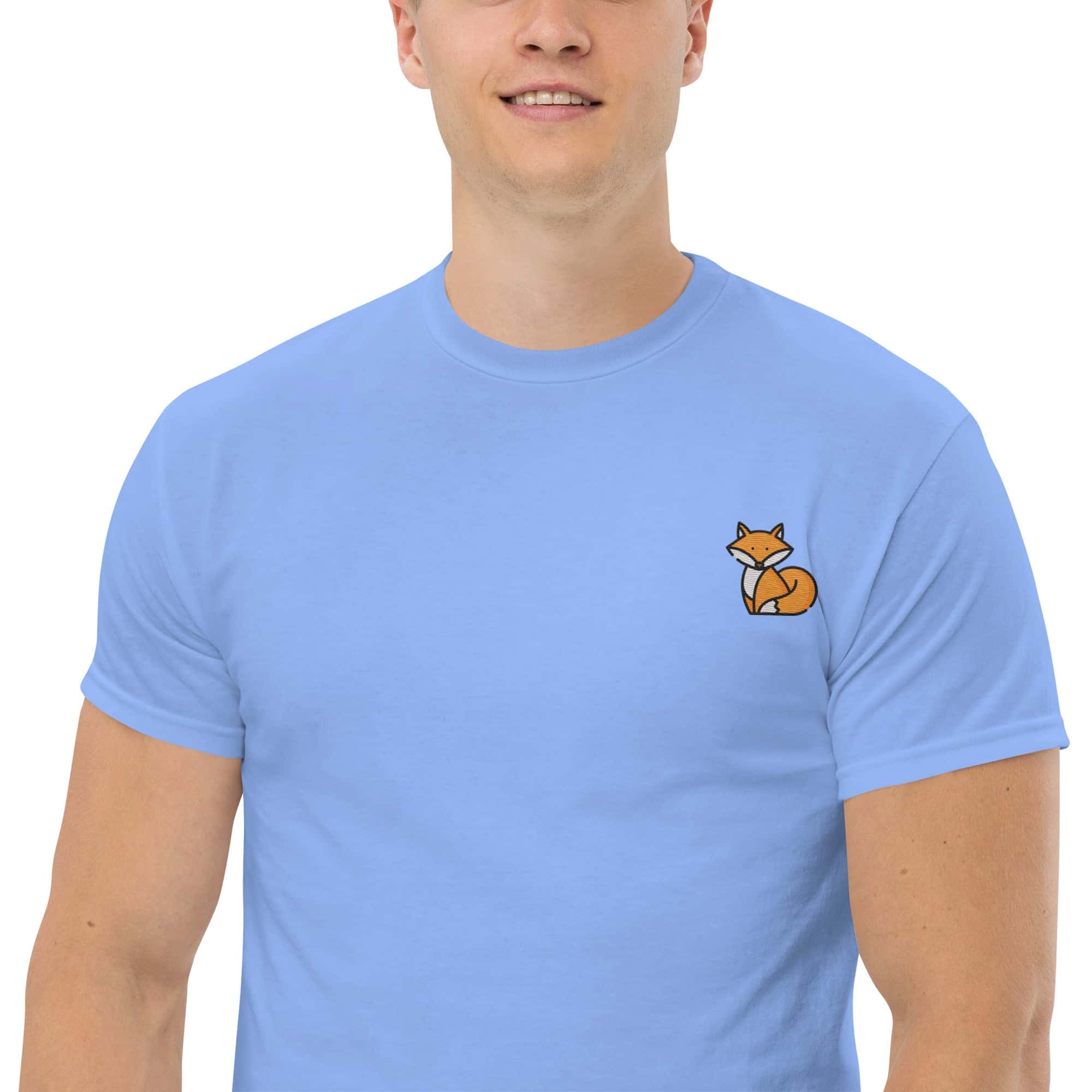 Ricamo Personalizzato - T-shirt Ricamata Unisex Volpe-Biiply