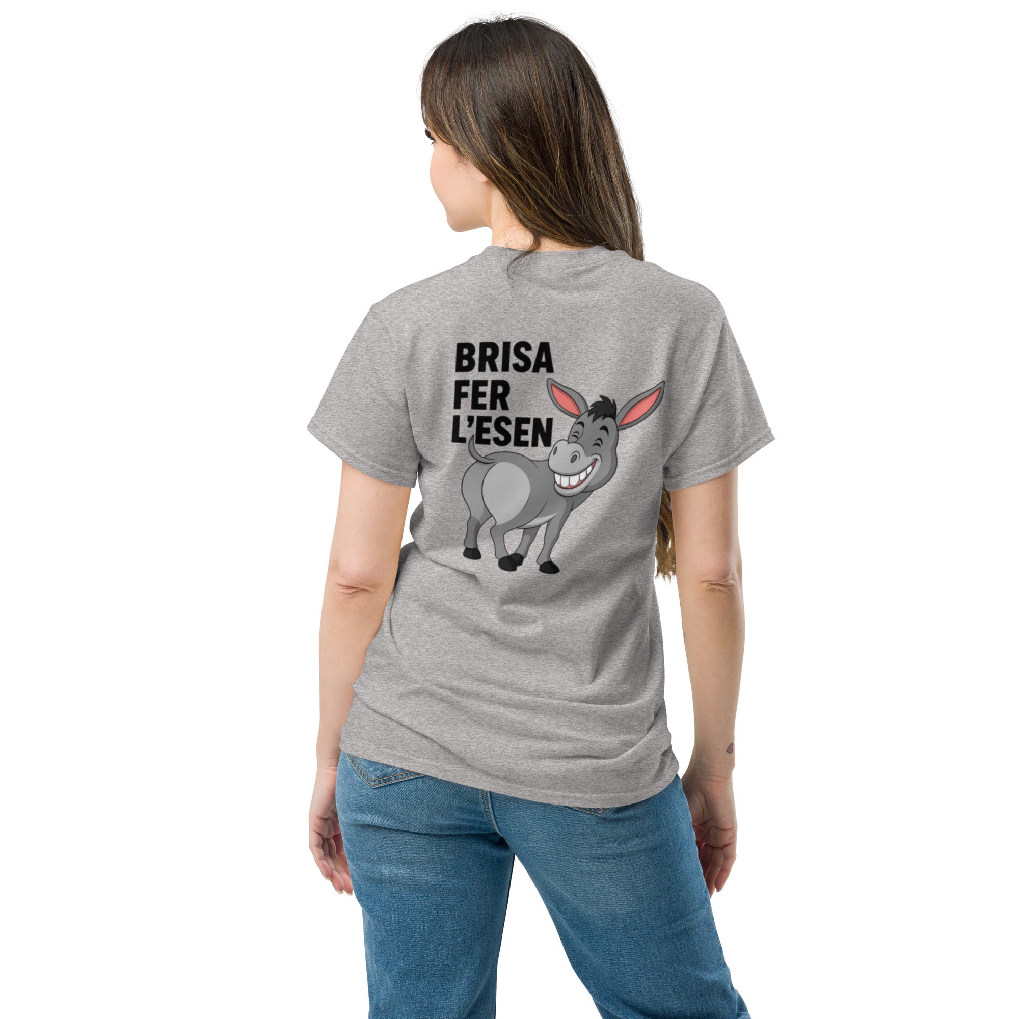 T-shirt Unisex Stampata Posteriore Brisa Fer L'esen