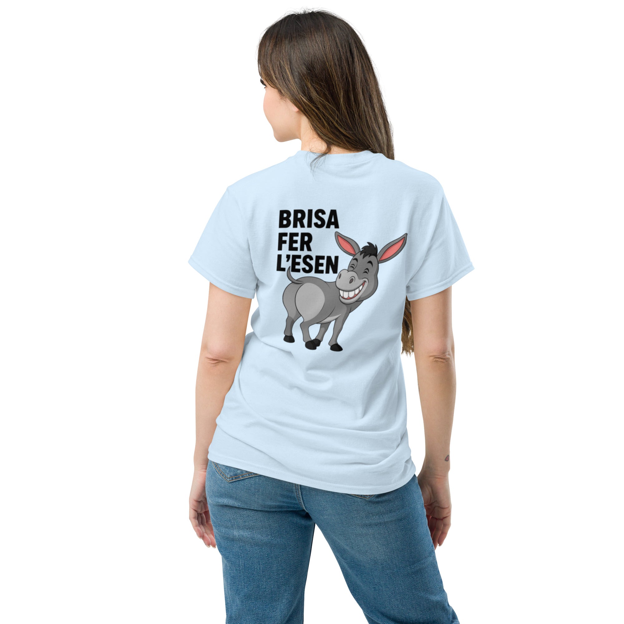 T-shirt Unisex Stampata Posteriore Brisa Fer L'esen