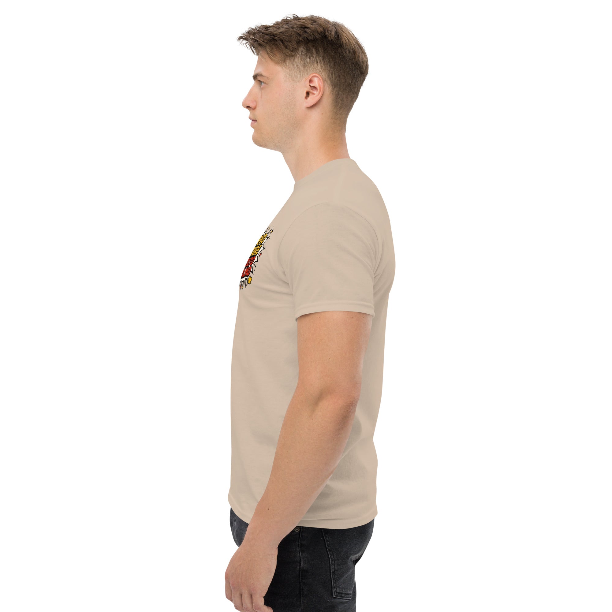 T-shirt Stampata Unisex Devo stare molto calmo