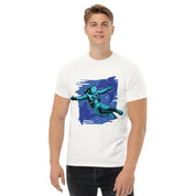 TT-Shirt Unisex Stampata 100% Cotone – Confortevole – Design Relax In space-Biiply
