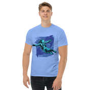 TT-Shirt Unisex Stampata 100% Cotone – Confortevole – Design Relax In space-Biiply