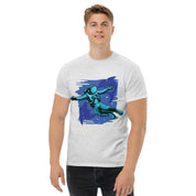 TT-Shirt Unisex Stampata 100% Cotone – Confortevole – Design Relax In space-Biiply
