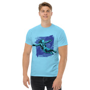 TT-Shirt Unisex Stampata 100% Cotone – Confortevole – Design Relax In space-Biiply