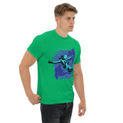 TT-Shirt Unisex Stampata 100% Cotone – Confortevole – Design Relax In space-Biiply