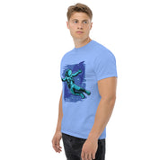 TT-Shirt Unisex Stampata 100% Cotone – Confortevole – Design Relax In space-Biiply