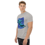 TT-Shirt Unisex Stampata 100% Cotone – Confortevole – Design Relax In space-Biiply