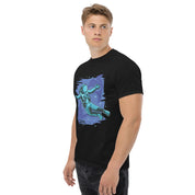 TT-Shirt Unisex Stampata 100% Cotone – Confortevole – Design Relax In space-Biiply
