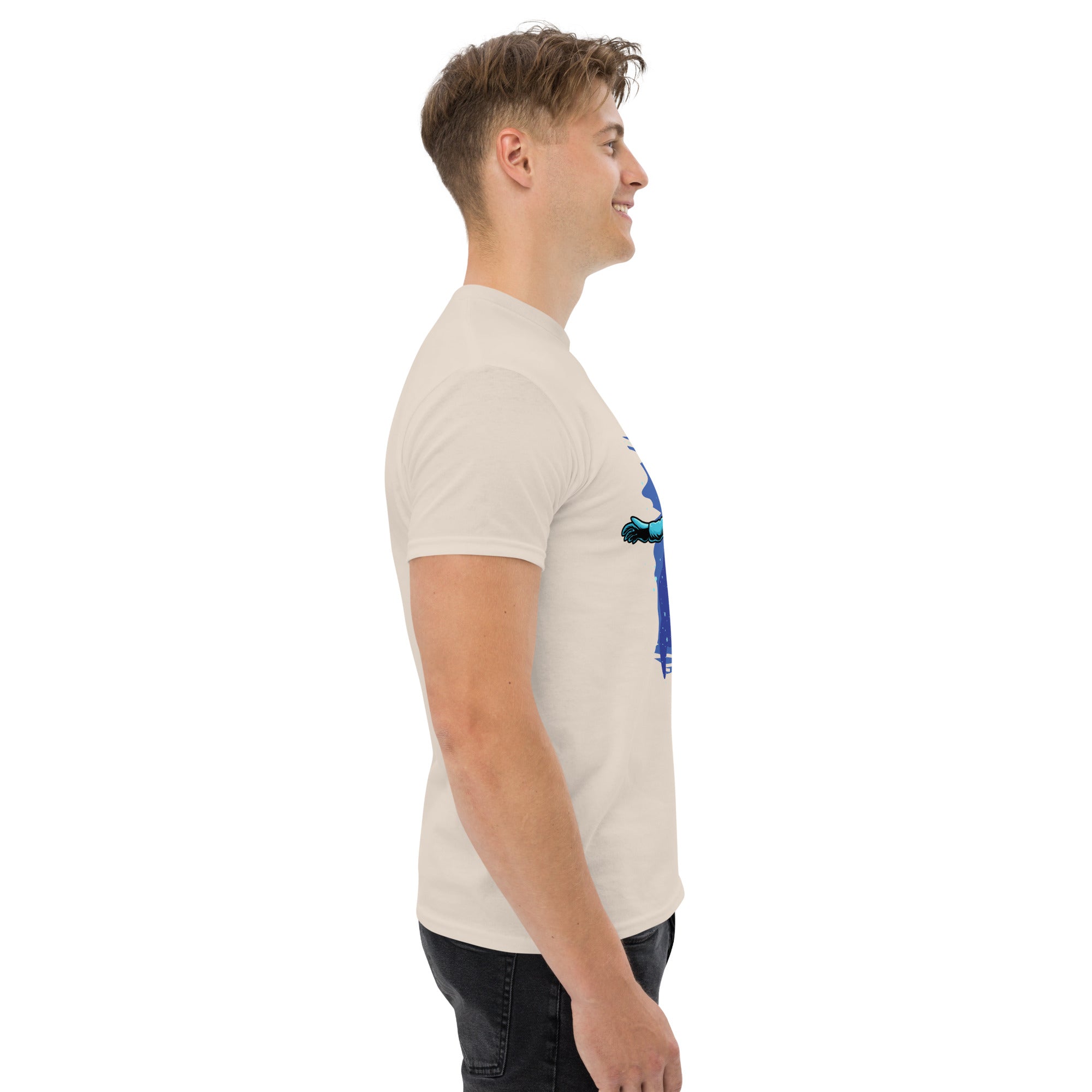 TT-Shirt Unisex Stampata 100% Cotone – Confortevole – Design Relax In space-Biiply