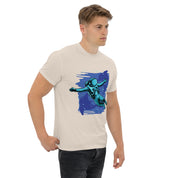 TT-Shirt Unisex Stampata 100% Cotone – Confortevole – Design Relax In space-Biiply