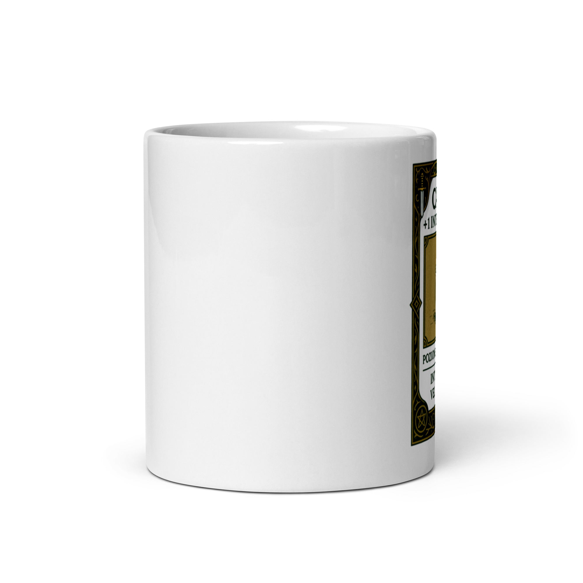 Tazza in Ceramica Stampata – Adatta a Microonde e Lavastoviglie – Idea Regalo - Design Caffè rpg game card-Biiply