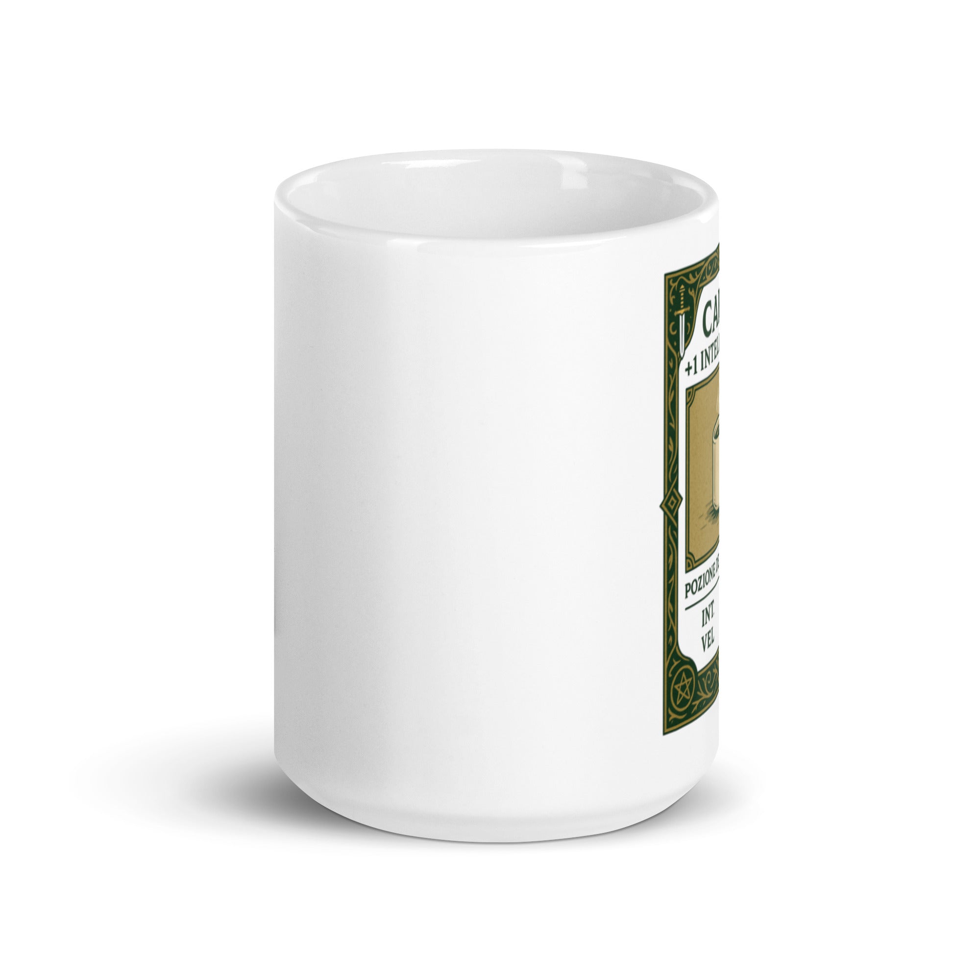 Tazza in Ceramica Stampata – Adatta a Microonde e Lavastoviglie – Idea Regalo - Design Caffè rpg game card-Biiply