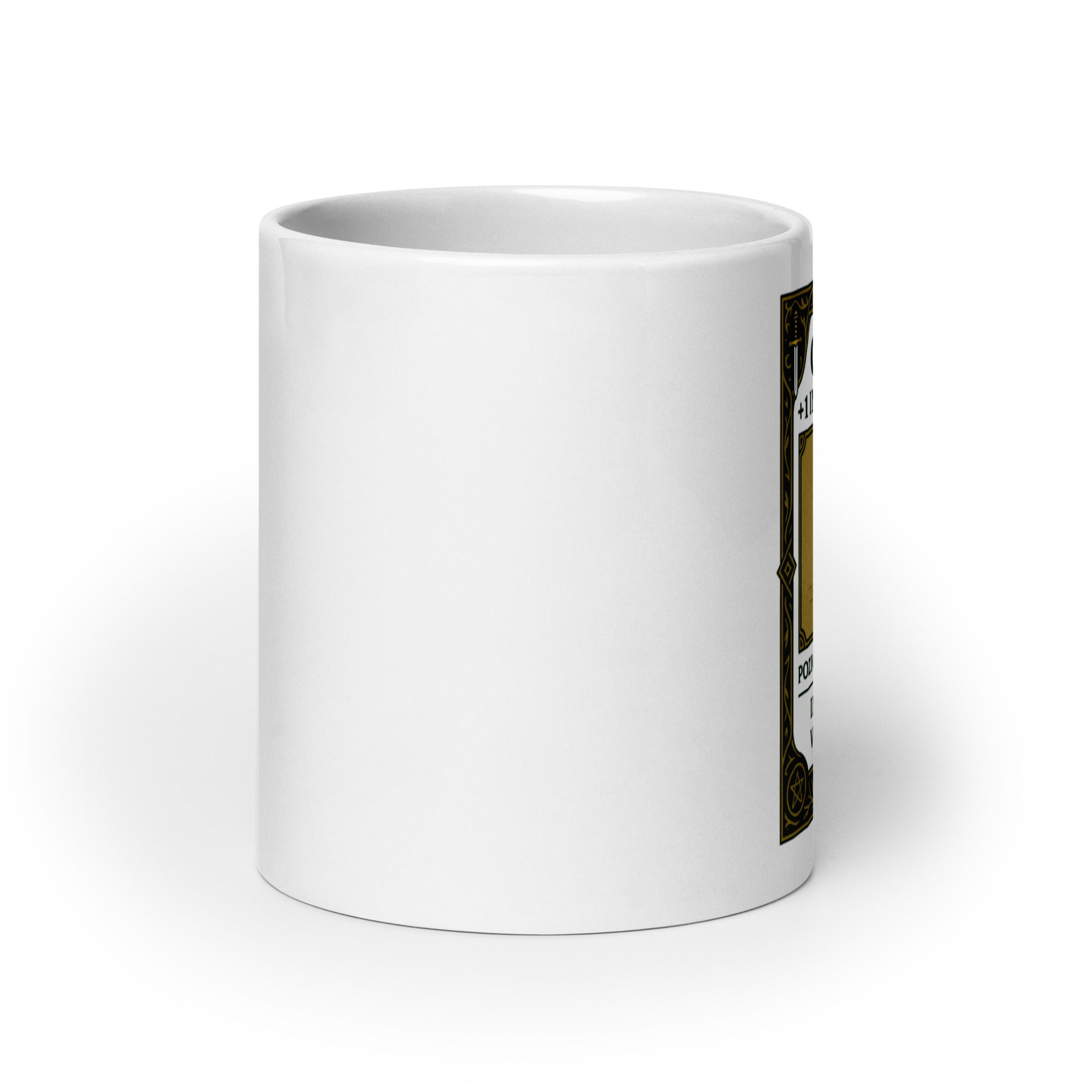 Tazza in Ceramica Stampata – Adatta a Microonde e Lavastoviglie – Idea Regalo - Design Caffè rpg game card-Biiply