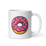 Durable, full-color printed ceramic mug, microwave and dishwasher safe - Donuts